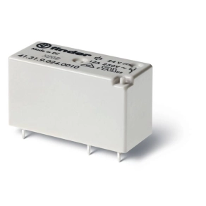   Finder 41.31.9.024.0010 miniatűr printrelé, 1 váltóérintkező, 12A