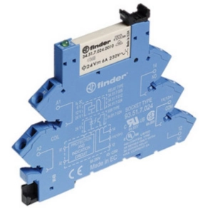 Finder 38.91.7.024.9024 csatoló SSR relé