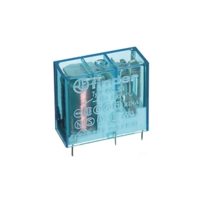  Finder 40.51.6.024 relé 1CO(váltó) 10A 24V AC/DC, 5mm lábkiosztás