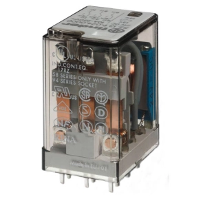   Finder 55.13.9.024.0000 miniatűr ipari relé 3CO(váltó) 10A 24V DC