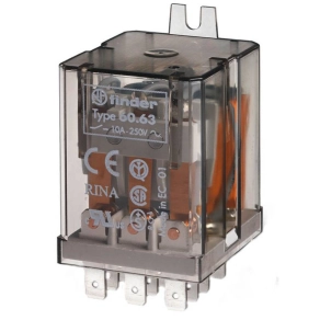 Finder 60.63.8.230 ipari relé 3váltóé 10A