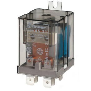   Finder 65.31.9.024 teljesítményrelé, 1záró+1nyitó érzékelővel 20A