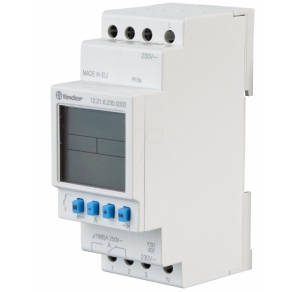   Finder 12.21.8.230.0000 kapcsolóóra sínre digitális napi és heti 1CO(váltó) 230V