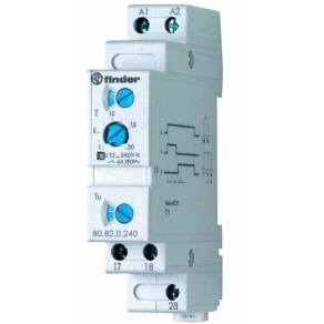   Finder 80.82.0.240 2NO(záró) sorbaépíthető időrelé csillag-delta indító egyfunkciós