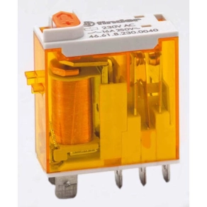   Finder 46.61.8.230.0040 miniatűr ipari relé, 1 váltó, 16A