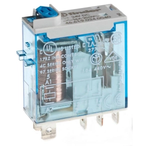   Finder 46.61.9.110.0040 miniatűr ipari relé, 1 váltó, 16A, 110V DC