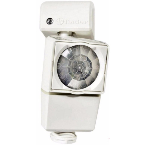   Finder 18.11.8.230.0000 mozgásérzékelő, alkonykapcsolóval 110 fok oldalfali fehér IP54