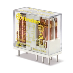   Finder 50.12.9.024.5000 miniatűr biztonsági printrelé 2v, 8A érintkező anyag: AgNi+Au