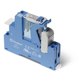   Finder 4C.01.9.012.0050 csatoló relé, 1 váltóérintkező, 16A