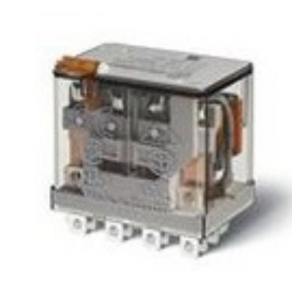   Finder 56.34.9.024.0040 miniatűr teljesítményrelé 4CO(váltó) 12A 24V DC mechanikus állapotjelzés