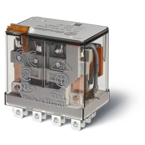   Finder 56.34.8.230.0040 miniatűr teljesítményrelé 4CO(váltó) 12A 230V AC mech.állapotjelzés