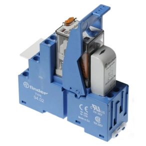   Finder 58.32.8.230.0060 csatoló relé modul 10A 2CO(váltó) 230V AC