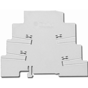   Finder 093.60 Elválasztó lap a 93-as sorozatú foglalatokhoz és a 39-es sorozatú csatoló relé modulokhoz