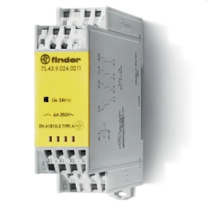 Finder 7S.43.9.024.0211 biztonsági relé