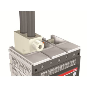   ABB FC CuAl 2x240mm2 T5 630 3db elülső csatlakozó réz/alumínium kábelhez, külső kapcsok, T5 megszakítóhoz, 2x240mm2, 1SDA055032R1