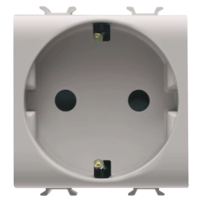   Gewiss Chorus természetes bézs 2P+F GYV csatlakozóaljzat, 2 modulos GW13241