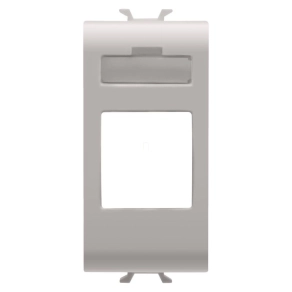   Chorus természetes bézs Adatkábel csatlakozó adapter, Systimax Commscope 1 modulos GW13438 Gewiss
