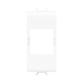   Chorus matt fehér Adatkábel csatlakozó adapter, Systimax Commscope 1 modulos GW15438 Gewiss