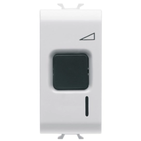   Chorus matt fehér Fényerőszabályzó nyomógomb, rezisztív 60-500W 1 modulos GW15568 Gewiss