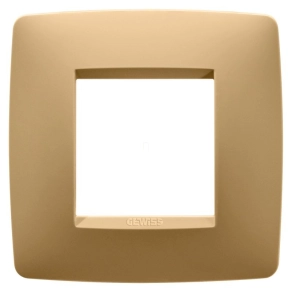 Chorus ONE arany 1-es keret (2 modul) GW16122VO Gewiss