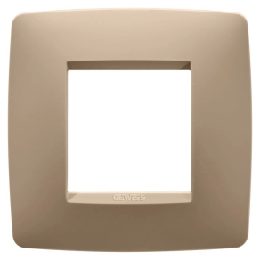 Gewiss Chorus one 1-es keret vörösréz (2 modul) GW16122VX