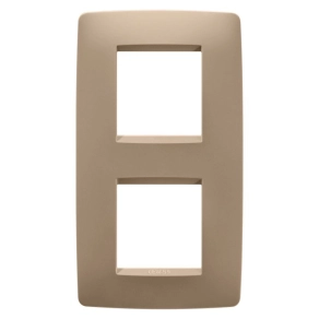   Gewiss Chorus one vörösréz 2-es függőleges keret (2+2 modul) GW16124VX