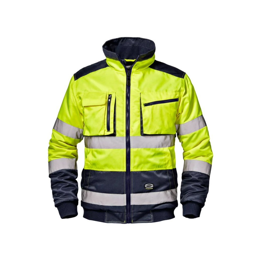 Kabát pilóta sir safety system sárga/kék  XL-es Morgan Hi-vis SSY-MC4123EC-XL
