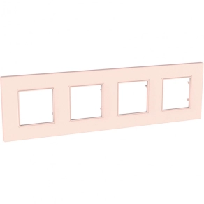   Schneider Unica Quadro Pk14-4 négyes keret, lazac MGU4.708.37