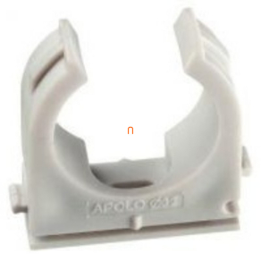   Csőbilincs D-32 APOLO M32 szürke pattintós, sorolható 932MC Apolo/Celo