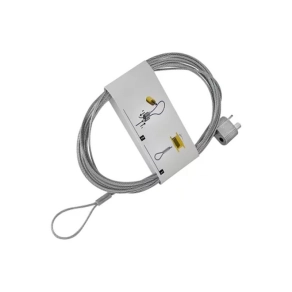   Celo 9205LWFS acélhuzalos (bowdenes) függesztőrendszer kompletten Lwfs 2 mm átmérőjű 5 m hosszú huzal, 56 kg teherbírás, 10 db/csomag