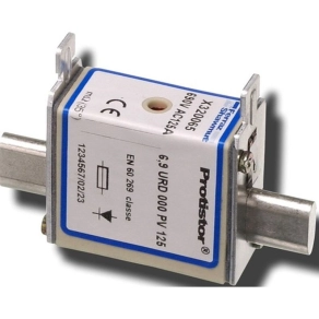   NH-   000  25A aR 690V félvezetővédős Mersen T320039C - NH000UD69V25PV