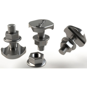   Basor CT BF rácsos kábeltálca  rögzítő 2/4362 Csavar+anya