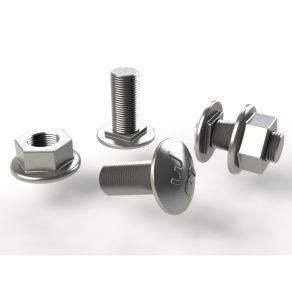 BASOR FLM M8x15 lencsefejű csavar + anya B2 2/6792