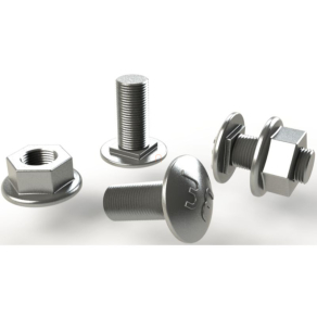 Basor csavar + anya 6x14 tűzihorganyzott B1 2/6826