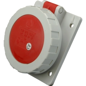   Ipari csatlakozó DAFB-324 5P 32A IP67 beépíthető dugalj IEG 3253 (103237) SEZ