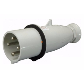   Ipari csatlakozó DFH-633 4P 63A IP44 lengő dugvilla IV 6343 (100277) SEZ
