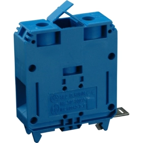   Sorkapocs sínre pattintható kék (tömör: 2,5-120mm2-ig sodrott: 6-95mm2-ig) RS 120/1 (300036) SEZ