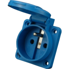   Csapos földelésű háztartási dugalj (szlovák-francia területre) IP54 VZ 16 (103750) SEZ