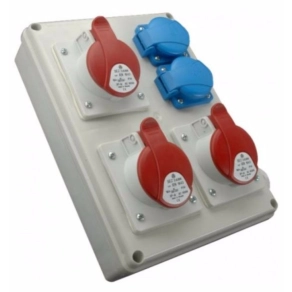   Ipari kombináció 2*230V + 3*16A-5p ROS 1603 D/S (200223) SEZ