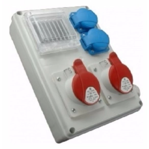   Ipari kombináció 2*230V + 3*16A-5p ROS 1603 /S (200083) SEZ