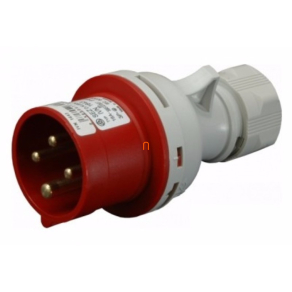   Ipari csatlakozó DFH-323 4P 32A IP44 lengő dugvilla IVN 3243 (100016) SEZ