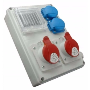   Ipari kombináció 2*230V + 2*32A-5p + ablak ROS-I 3201 A/S (200065) SEZ