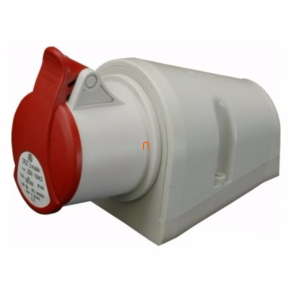   Ipari csatlakozó DAFR-324 5P 32A IP44 rögzíthető dugalj, membrános IZN 3253 (101367) SEZ