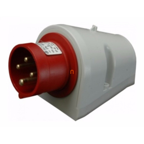   Ipari csatlakozó DFR-163 4P 16A IP44 rögzíthető dugvilla IPN 1643 (102443) SEZ