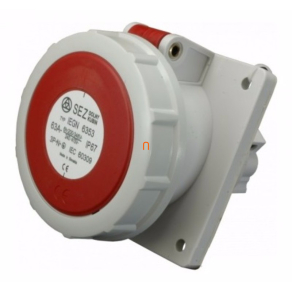   Ipari csatlakozó DAFB-634 5P 63A IP67 beépíthető dugalj IEGN 6353 (103408) SEZ