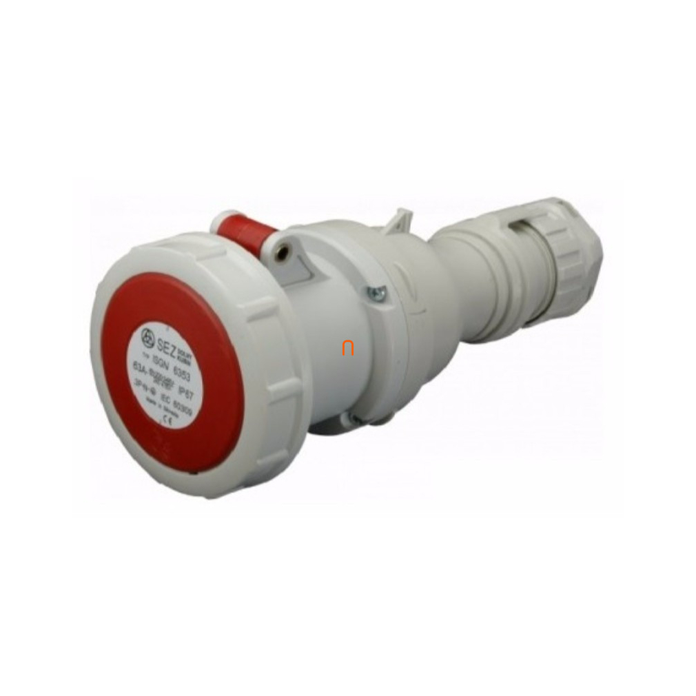 Ipari csatlakozó DAFH-634 5P 63A IP67 lengő dugalj ISGN 6353 (101178) SEZ