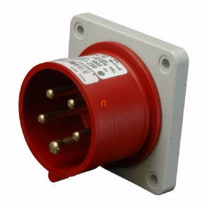   Ipari csatlakozó DFB-164 5P 16A IP54 beépíthető dugvilla IRRN 1653 (104084) SEZ