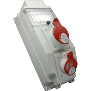   Ipari kombináció 1 db 32A 4P, 1 db 16A 4P ROS 5-6/x-41 (201056) SEZ