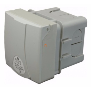   Ipari csatlakozó 16A, 400V, 3P+N+PE vakolatba ágyazott dobozos aljzat IZV 1653 (102268) SEZ