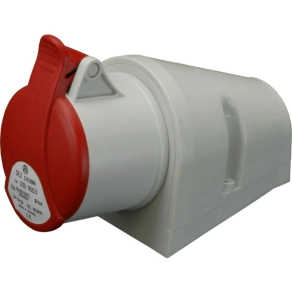   Ipari csatlakozó DAFR-164 5P 16A IP44 rögzíthető dugalj IZB 1653 (101544) SEZ